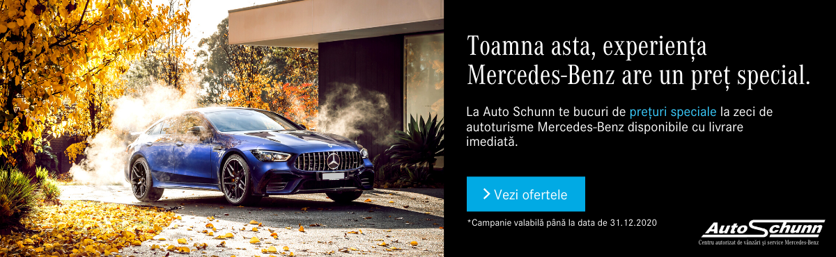 Oferte speciale de pret la Mercedes-Benz 2020 